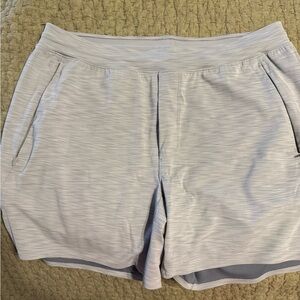 lululemon athletica Light Gray Men Shorts